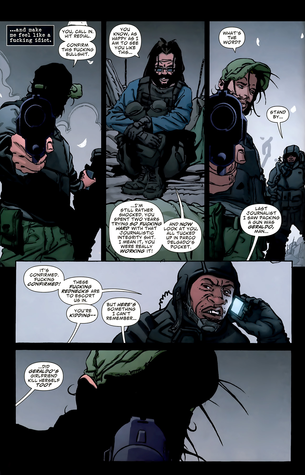 Read online DMZ (2006) comic -  Issue #39 - 3