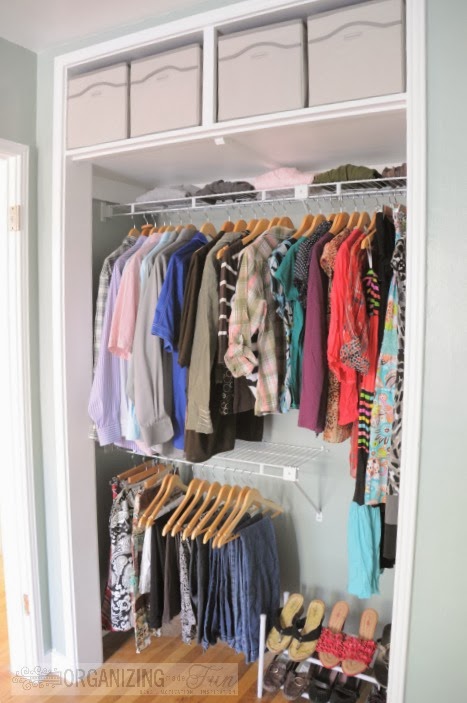 Helping with a closet! | Organizing Made Fun: Helping with a closet!