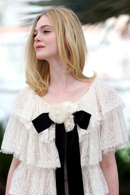 Elle Fanning in Chanel at the 69th Annual Cannes Film Festival, May 2016, 43 Elle Fanning Outfits That Have Us Convinced She's Secretly a Victorian  Princess