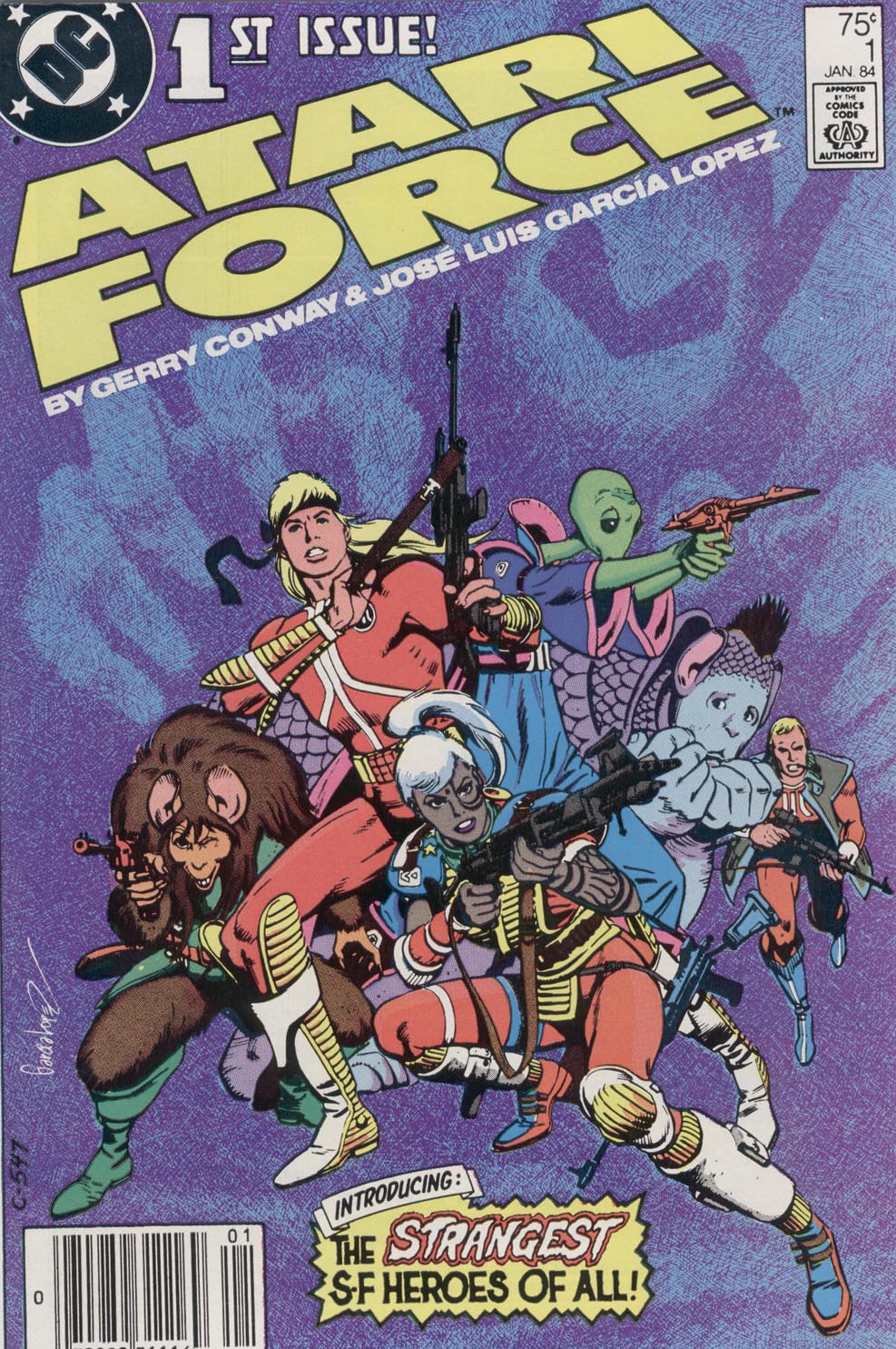Read online Atari Force (1984) comic -  Issue #1 - 1