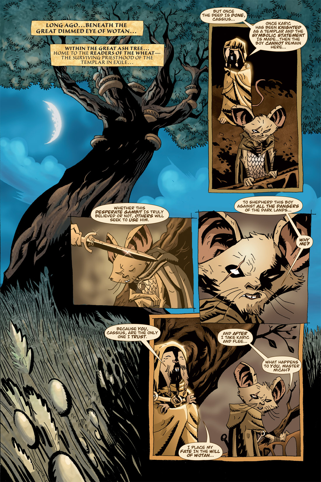 Read online The Mice Templar Volume 2: Destiny comic -  Issue #0 - 3