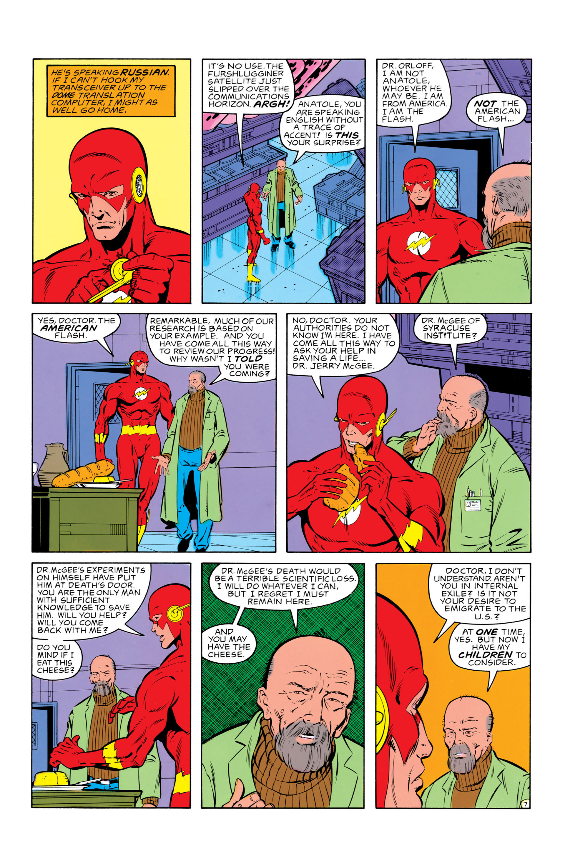 Read online The Flash (1987) comic -  Issue #7 - 8