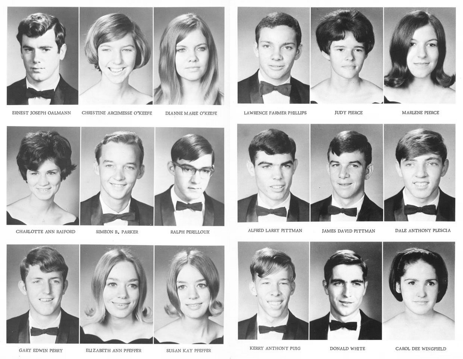 Tammany Family Class of 1968