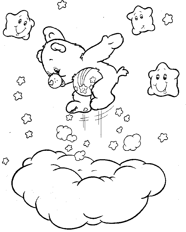 Care Bears Coloring Pages Learn To Coloring