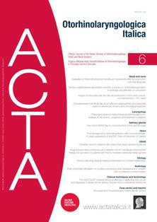 ACTA Otorhinolaryngologica Italica 2015-06 - December 2015 | ISSN 1827-675X | TRUE PDF | Bimestrale | Professionisti | Medicina | Salute | Otorinolaringoiatria
ACTA Otorhinolaryngologica Italica first appeared as Annali di Laringologia Otologia e Faringologia and was founded in 1901 by Giulio Masini. It is the official publication of the Italian Hospital Otology Association (A.O.O.I.) and, since 1976, also of the Società Italiana di Otorinolaringologia e Chirurgia Cervico-Facciale (S.I.O.Ch.C.-F.).
The journal publishes original articles (clinical trials, cohort studies, case-control studies, cross-sectional surveys, and diagnostic test assessments) of interest in the field of otorhinolaryngology as well as case reports (unique, highly relevant and educationally valuable cases), case series, clinical techniques and technology (a short report of unique or original methods for surgical techniques, medical management or new devices or technology), editorials (including editorial guests – special contribution) and letters to the editors. Articles concerning science investigations and well prepared systematic reviews (including meta-analyses) on themes related to basic science, clinical otorhinolaryngology and head and neck surgery have high priority. The journal publish furthermore official proceedings of the Italian Society, special columns as well as calendar of events.
Manuscripts must be prepared in accordance with the Uniform Requirements for Manuscripts Submitted to Biomedical Journals developed by the international committee of medical journal editors. Texts must be original and should not be presented simultaneously to more than one journal.
Only papers strictly adhering to the editorial instructions outlined herein will be considered for publication. Acceptance is upon the critical assessment by experts in the field (Reviewers), the introduction of any changes requested and the final decision of the Editor-in-Chief.