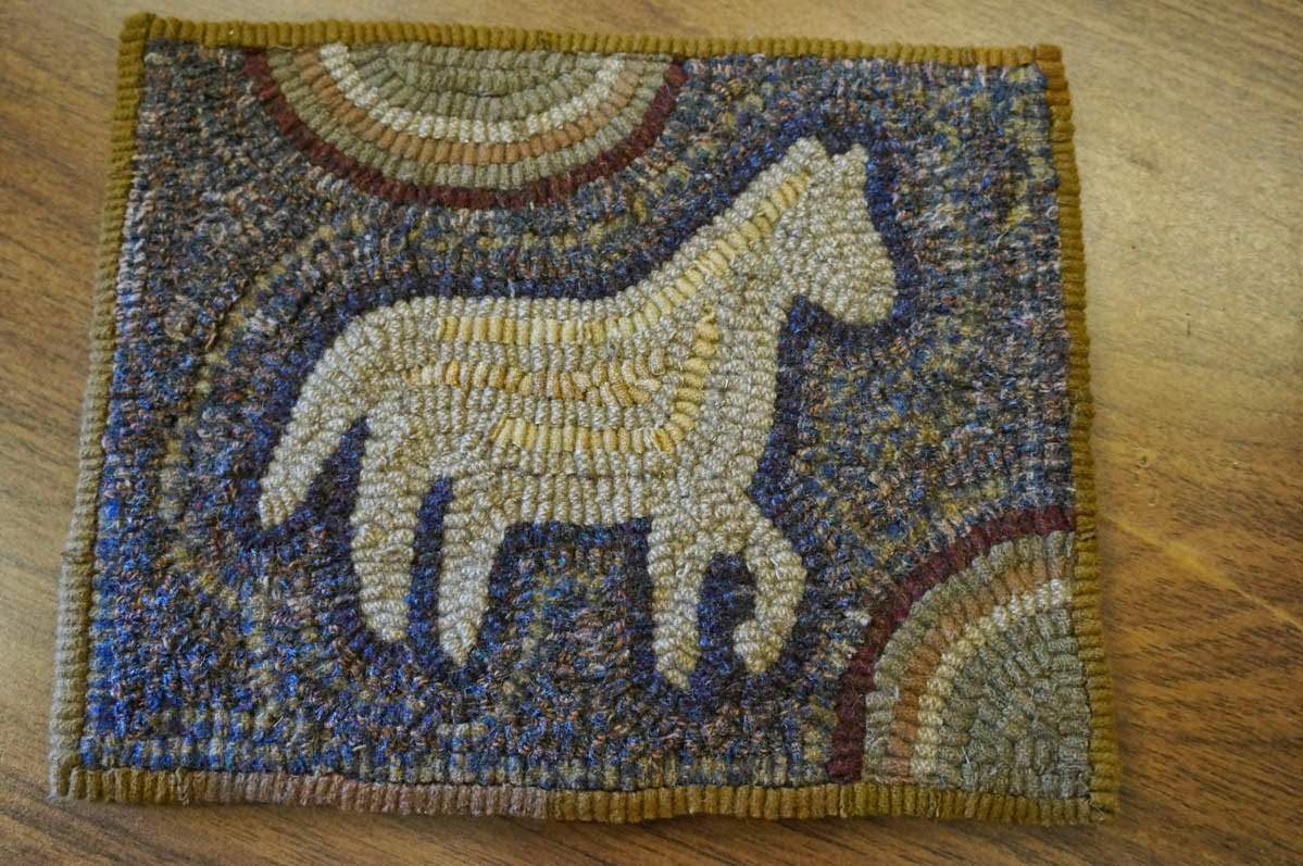 A celebration of average primitive rug hooking Back to Larkrise