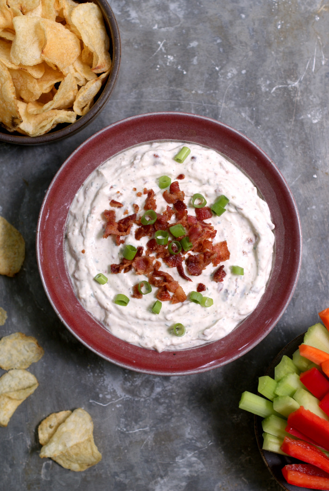 Bacon Horseradish Ranch Dip The Two Bite Club