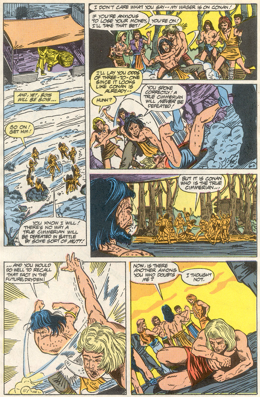 Read online Conan the Barbarian (1970) comic -  Issue #233 - 11