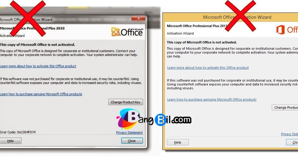 remove microsoft office activation wizard 2010