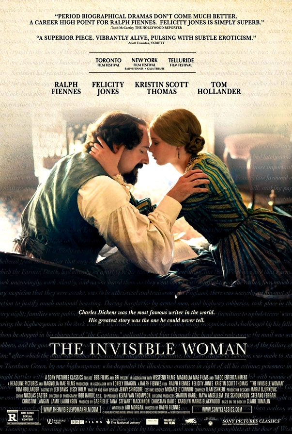 Póster de La mujer invisible, de Ralph Fiennes