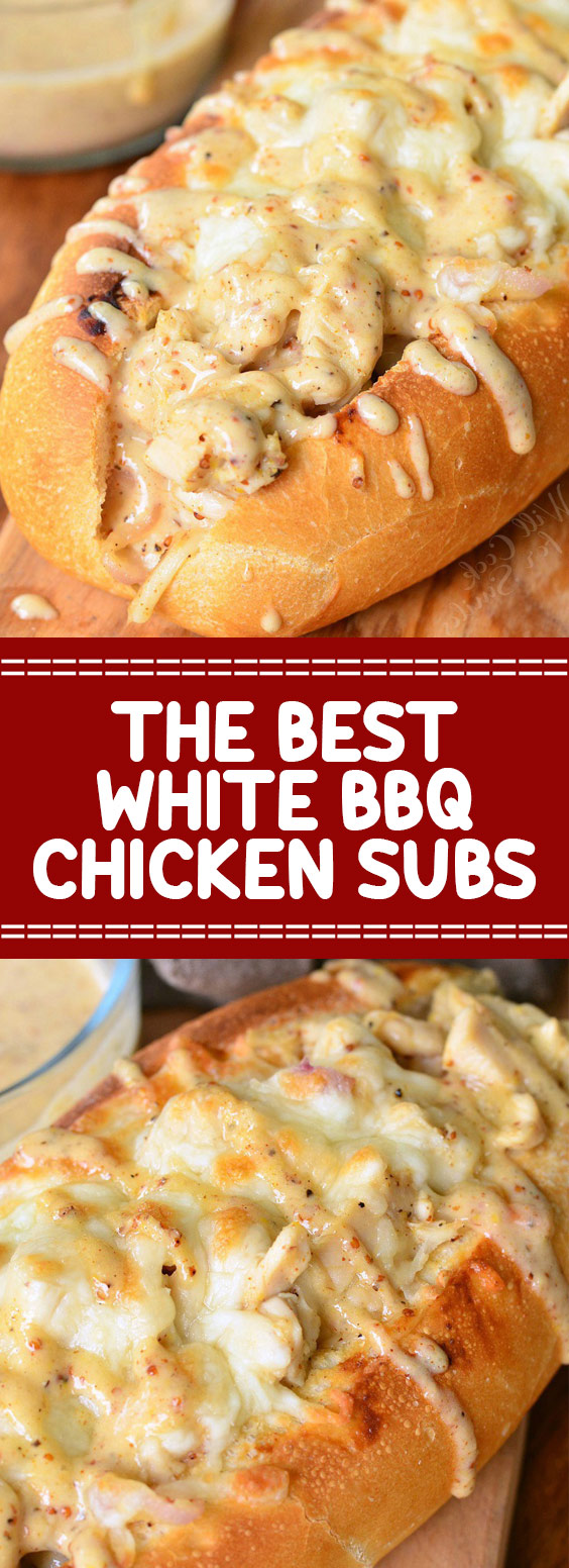 White BBQ Chicken Subs 25idnews