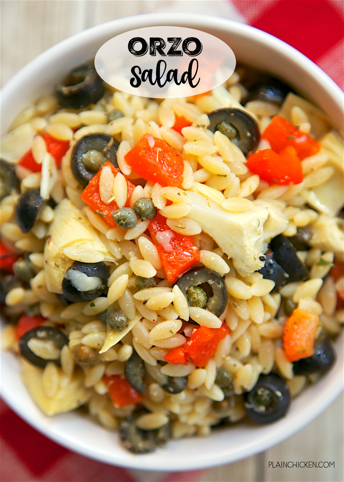 Summer Orzo Salad Plain Chicken®