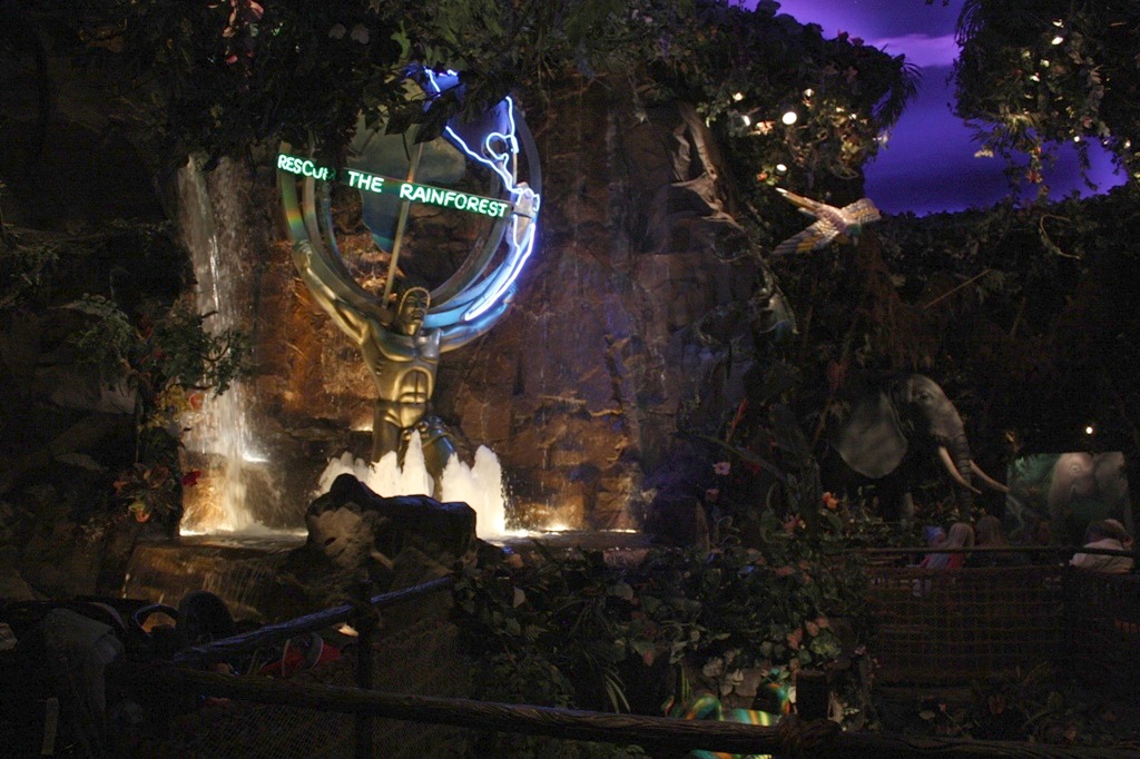 Rainforest cafe ( San Francisco)