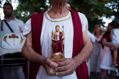 Δωδεκαθεϊστές συγκεντρώθηκαν στον Όλυμπο και ορκίστηκαν πίστη στους δώδεκα θεούς  