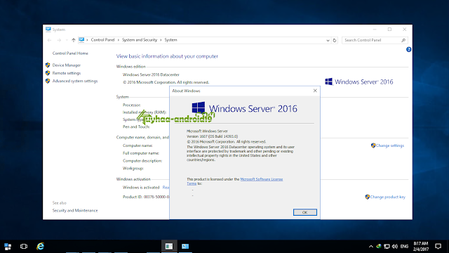 Windows Server 2016 RTM kuyhaa