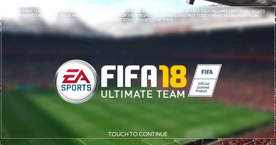 FTS Mod FIFA 18 Ultimate Team By XRTX 11 Apk + obb data 