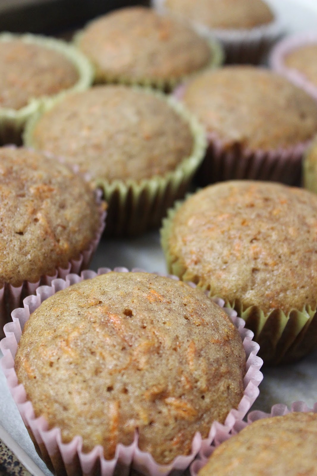 Carrot Muffin with Cream Cheese Frosting A Bountiful Love