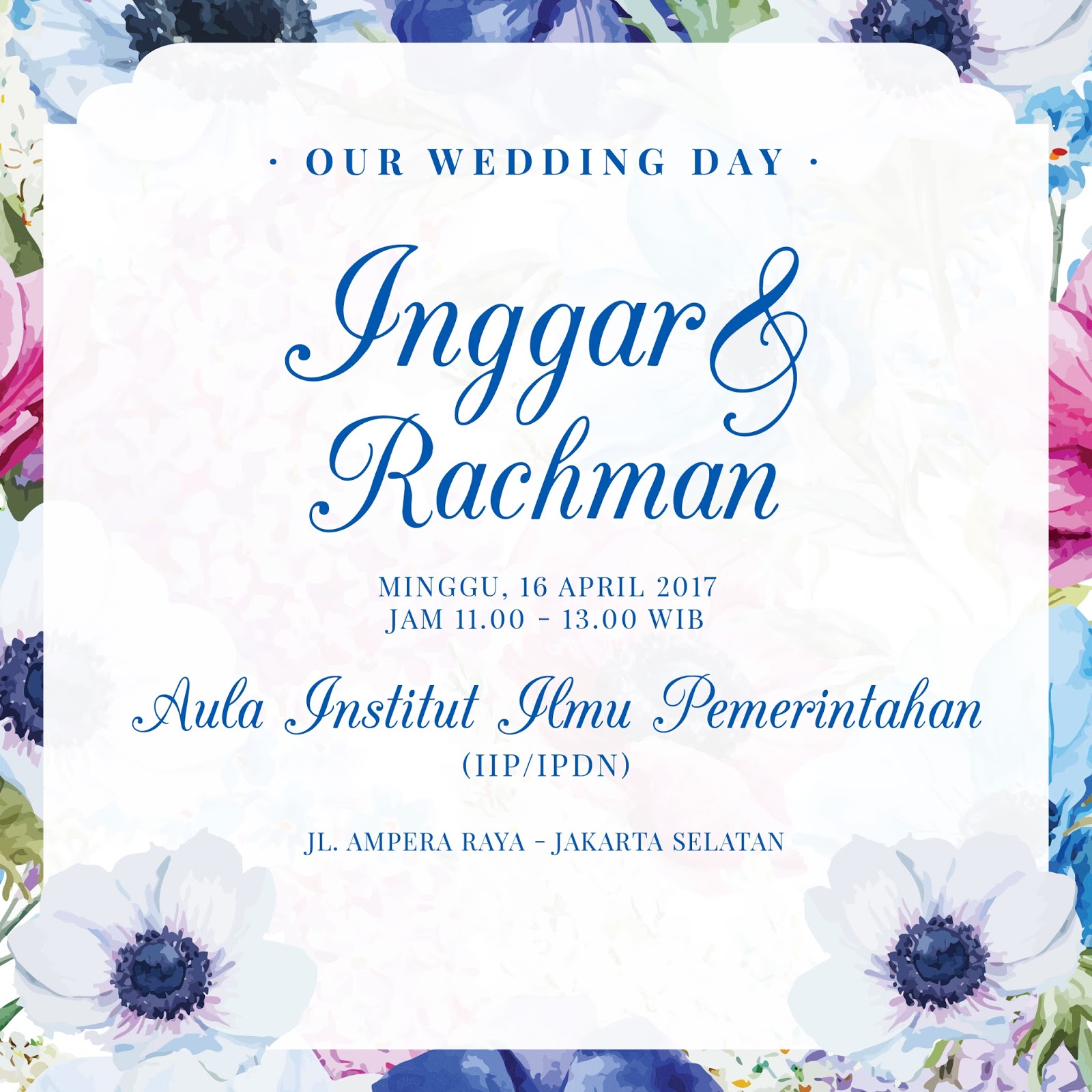 Referensi Susunan Acara Resepsi Pernikahan Assalamualaikum