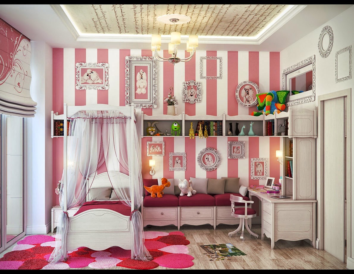 trendy bedroom interior pink purple teenage girl design trendy bedroom ...