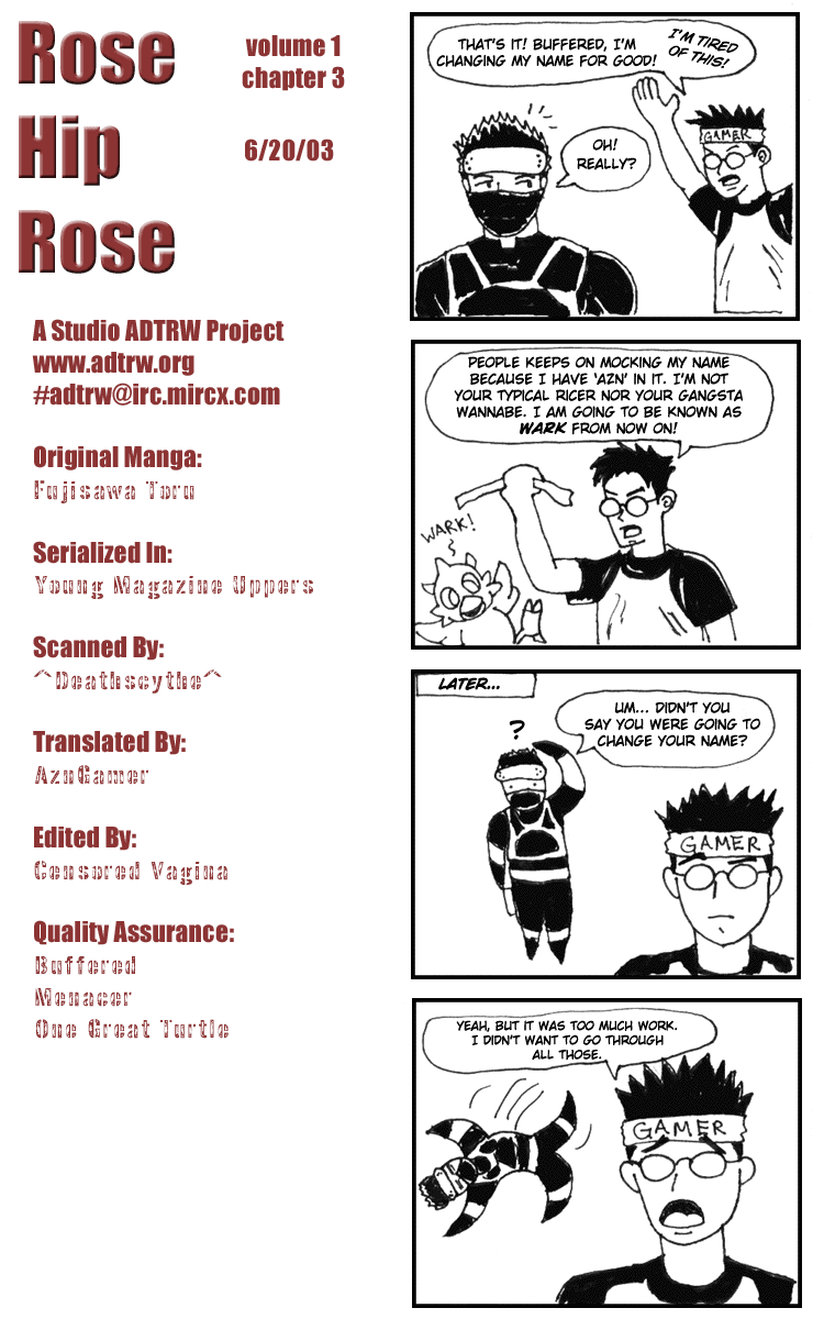 Rose Hip Rose Vol 1 Chapter 3 Mangahasu