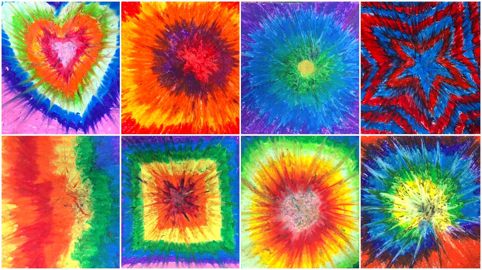 Art. Eat. Tie Dye. Repeat. Keeping Summer School "Groovy"