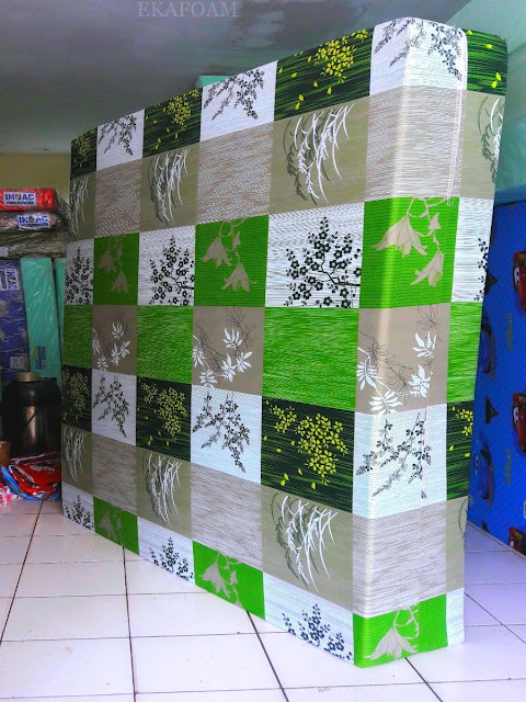 Kasur inoac motif padi ijo Kasur inoac motif Abstrak padi ijo
