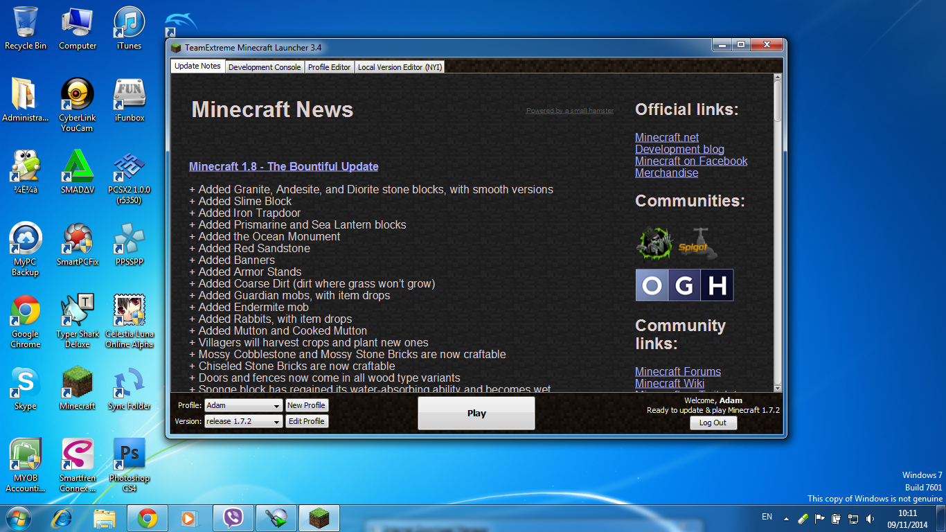 download minecraft 1.8 free full version pc free