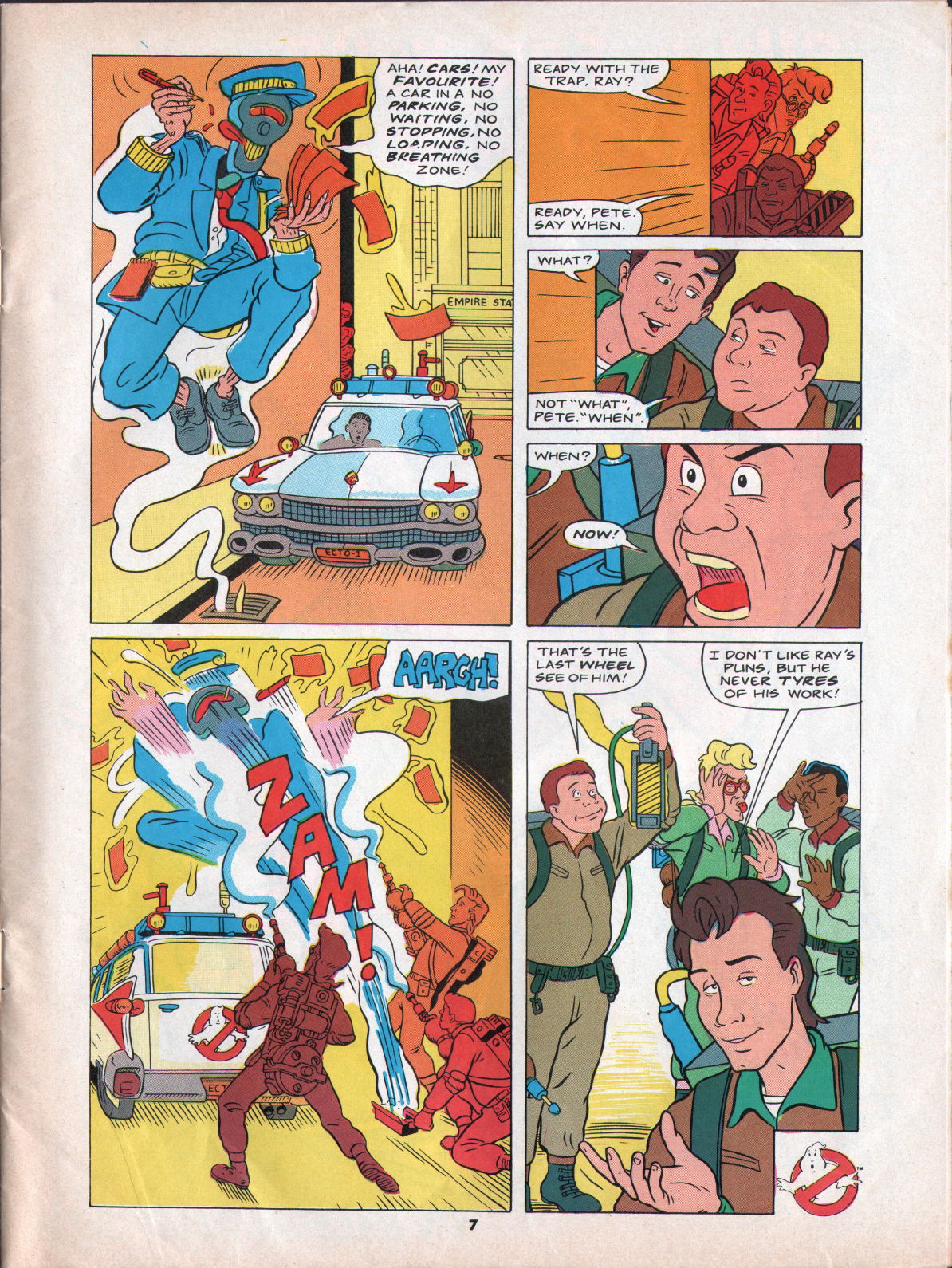Read online The Real Ghostbusters comic -  Issue #32 - 7