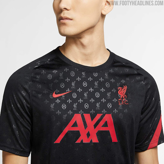 Liverpool pre match jersey long sleeve Clearance