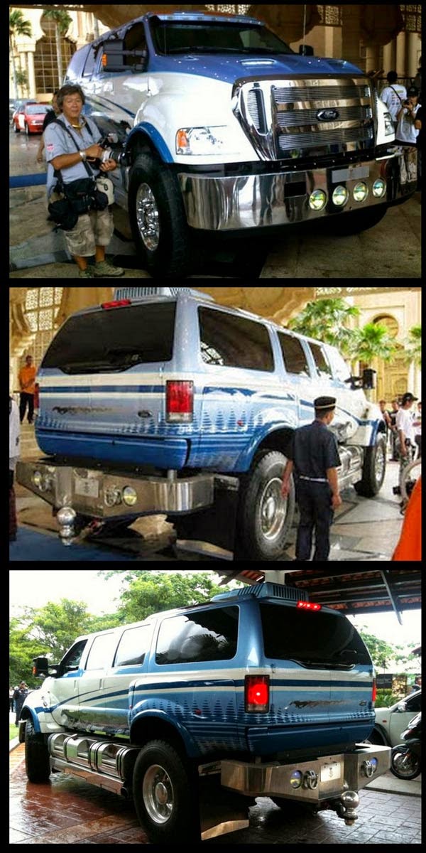 Trak Gergasi Ford F 650 Milik Sultan Johor (11 Gambar 