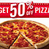 (Steal) MakeMyTrip App – Get Dominos Gift Voucher at 50% Discount