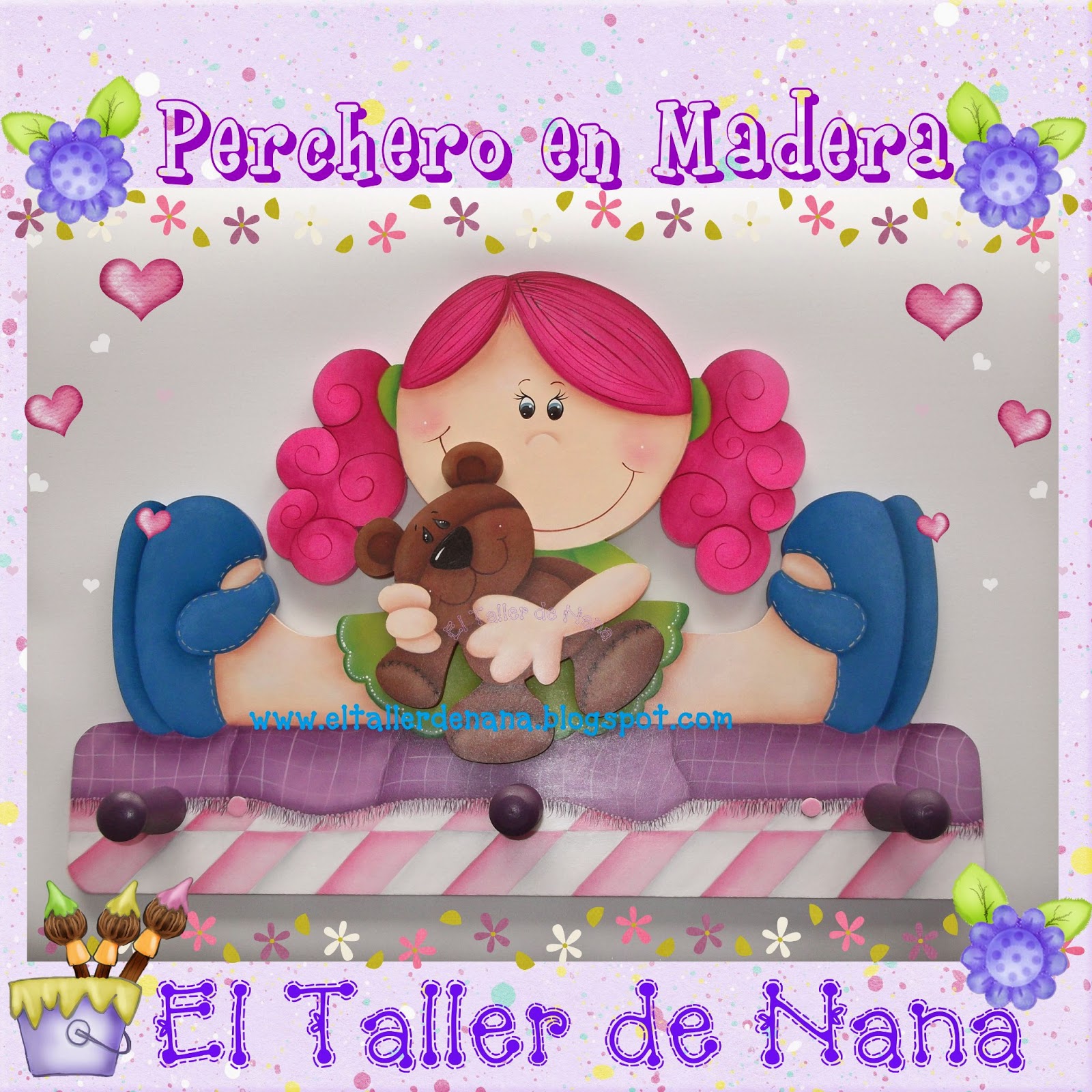 Infantil Niña pintura - El Taller de Nana