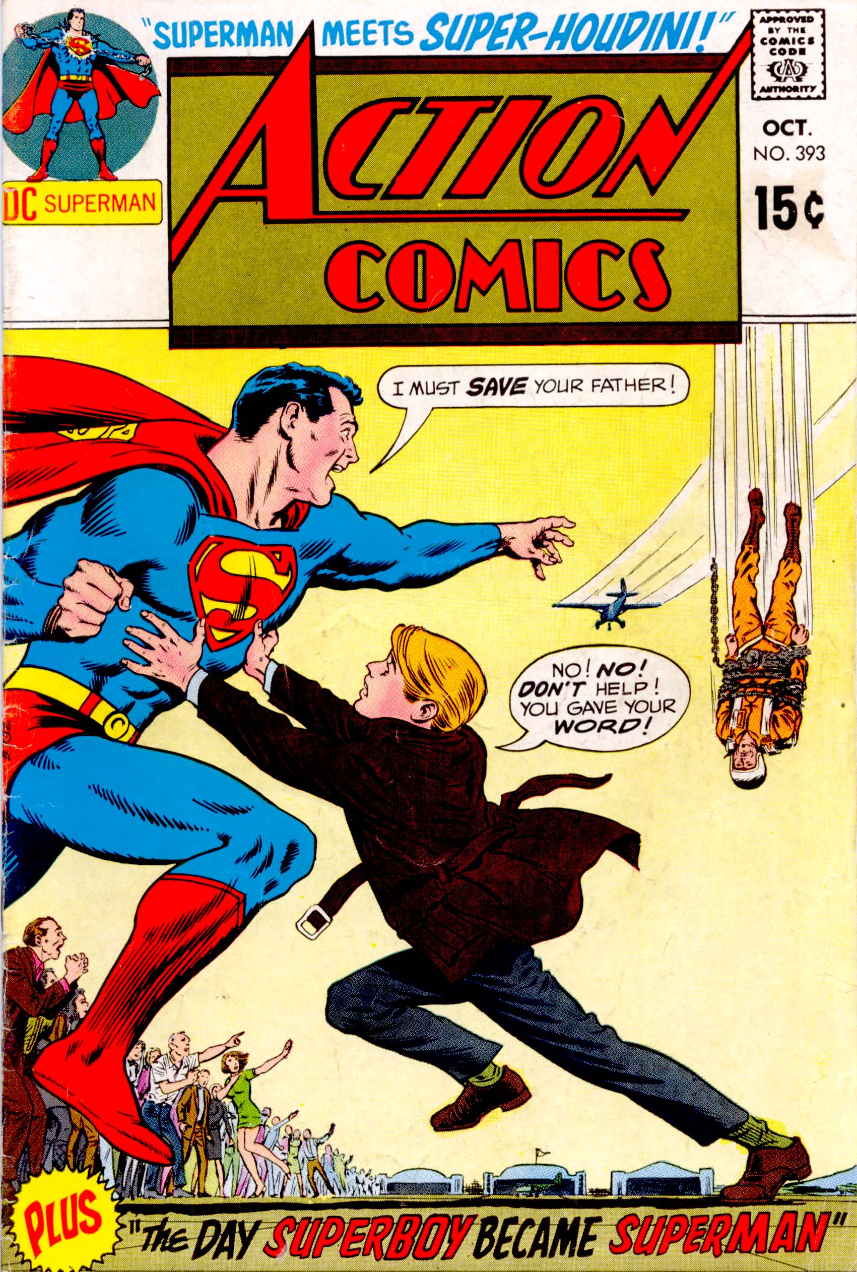 Read online Action Comics (1938) comic -  Issue #393 - 1