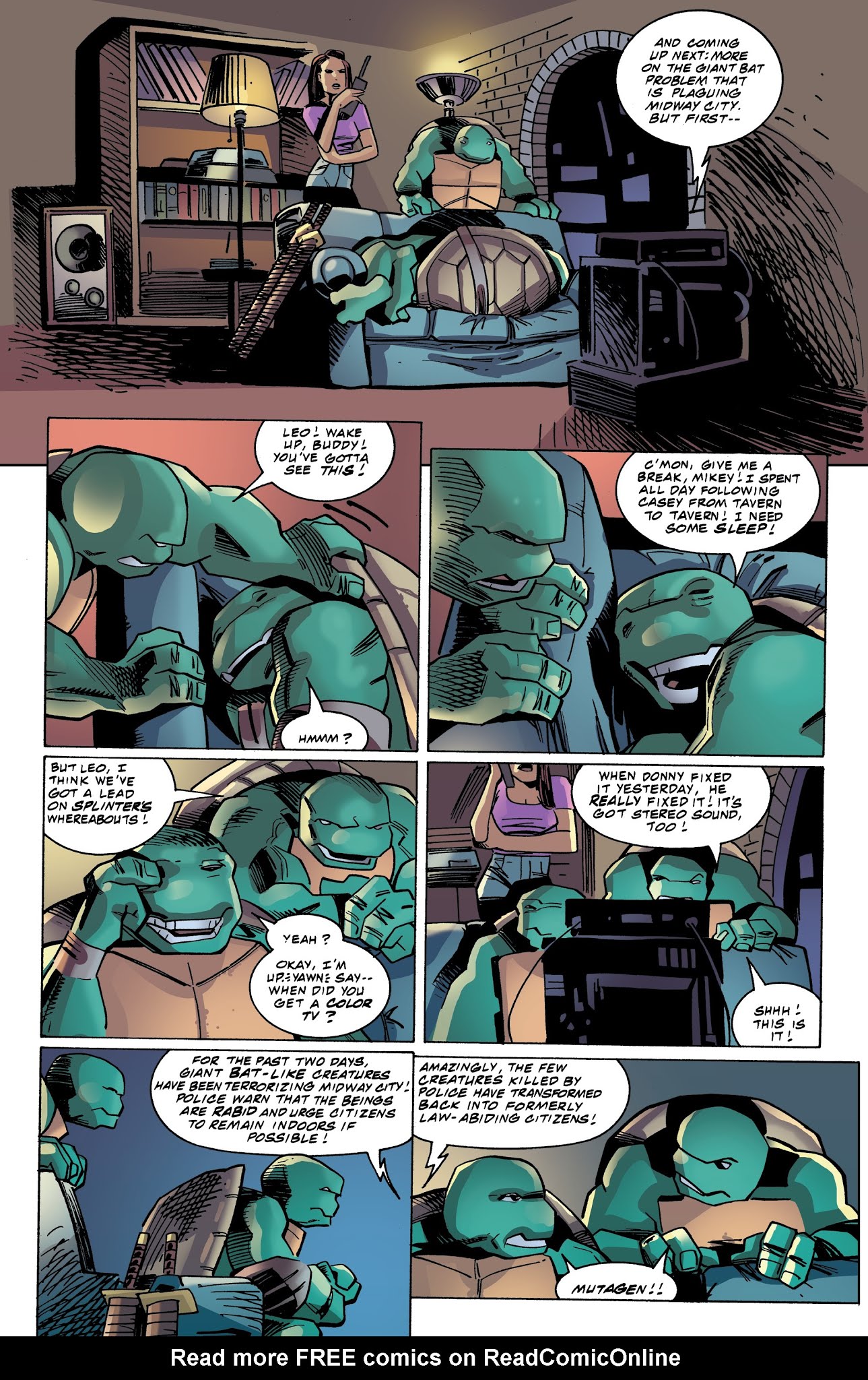 Read online Teenage Mutant Ninja Turtles: Urban Legends comic -  Issue #8 - 11