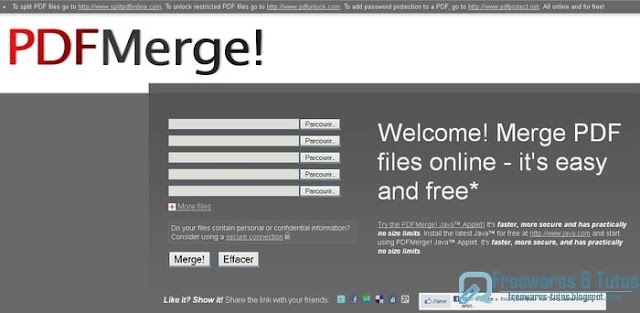 PDFMerge : un outil en ligne pour fusionner plusieurs documents PDF