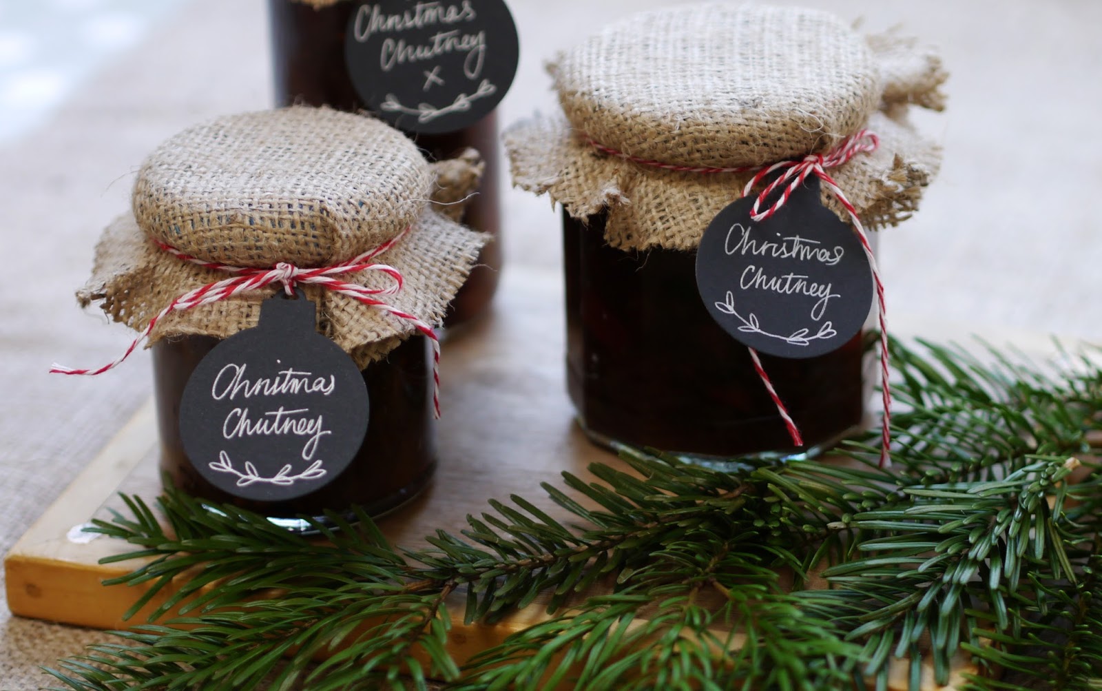 Image result for homemade christmas chutney in a kilner jar