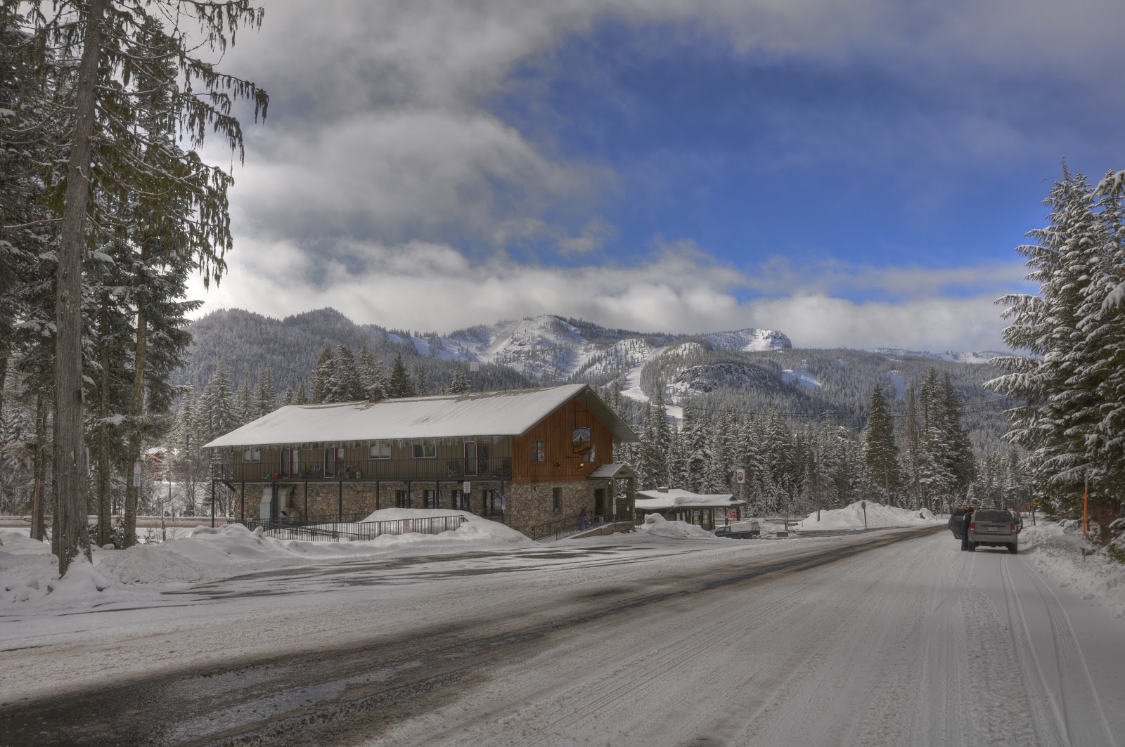 nature big nature small Mt Hood , Government Camp elevation 3,880