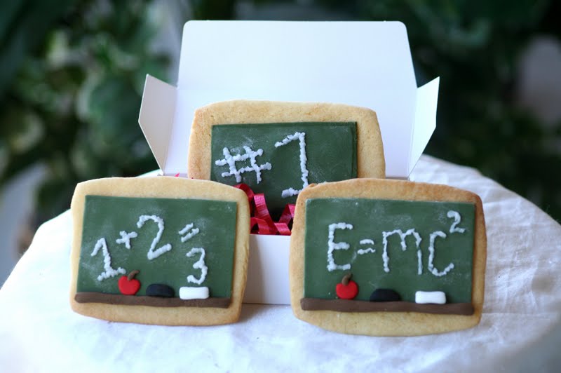 chalkboard cookies for backtoschool {reader feature} Little Birdie