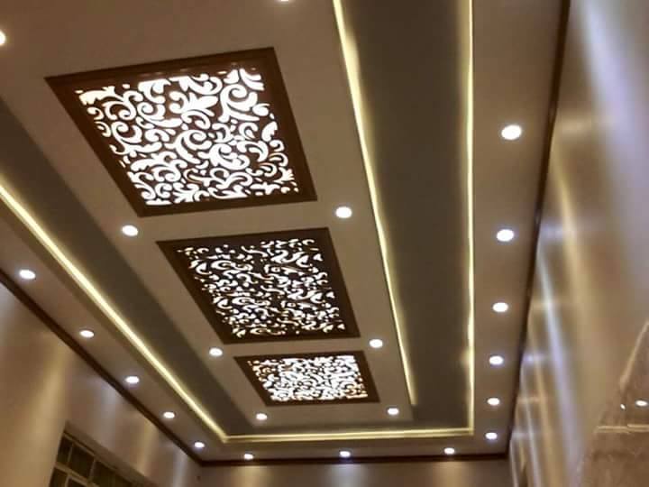 faux plafond salon moderne ADM plus Sigma décoration