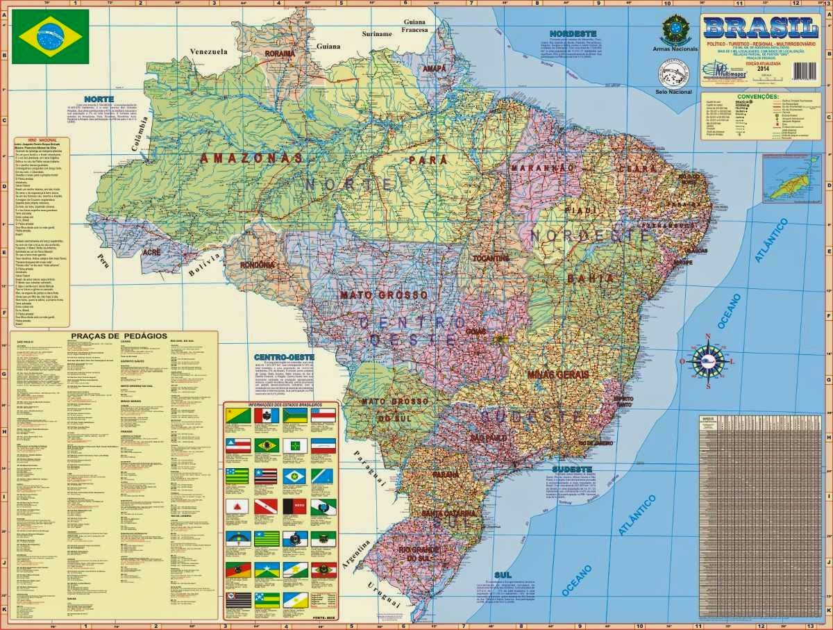 Brasil | Mapas Geográficos do Brasil