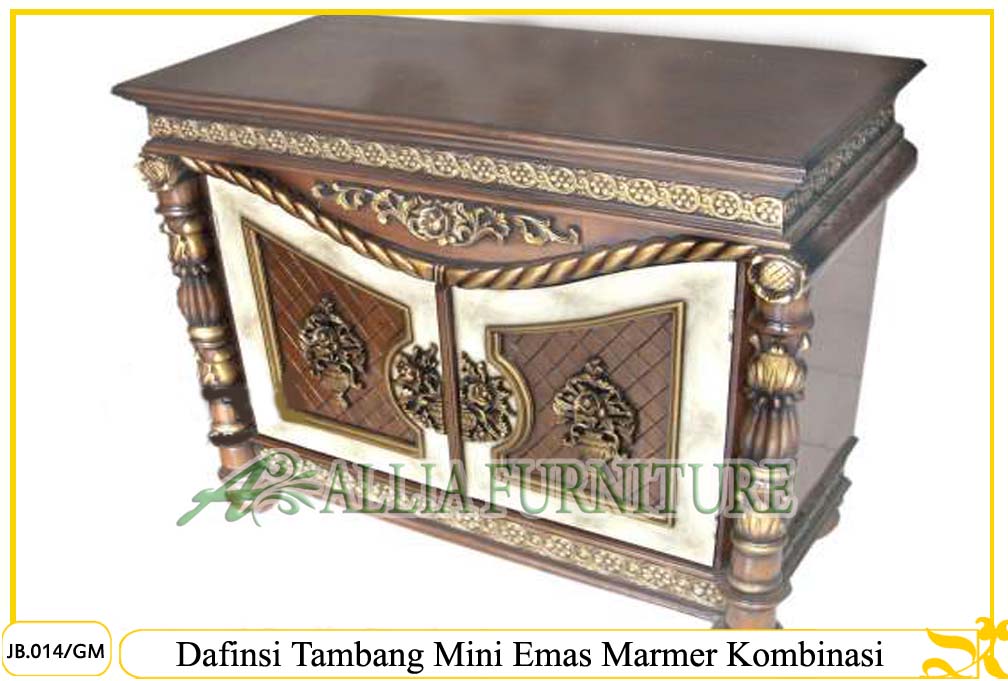 Buffet ukiran hias dafinsi tambang mini Allia Furniture Buffet ukiran hias dafinsi tambang mini Allia Furniture