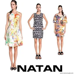 Queen Maxima Style NATAN Dress and NATAN Sandals