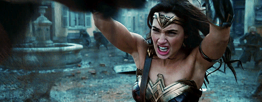Image result for Gal Gadot (Wonder Woman) vs. German Soldiers, Wonder Woman gif