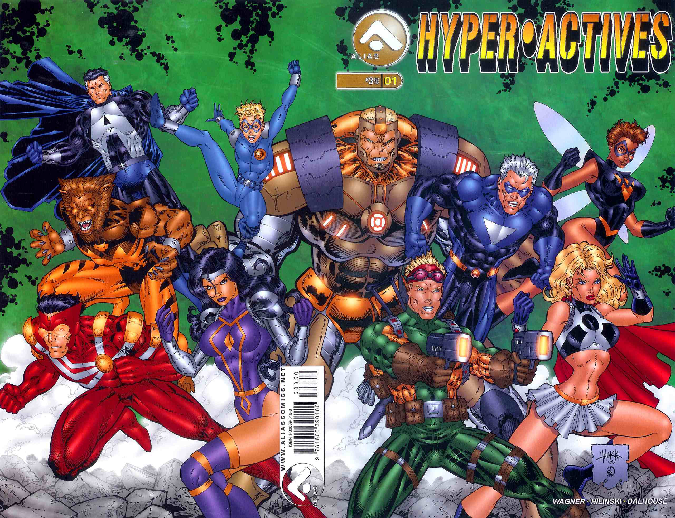 Read online Hyper-Actives comic -  Issue #1 - 1