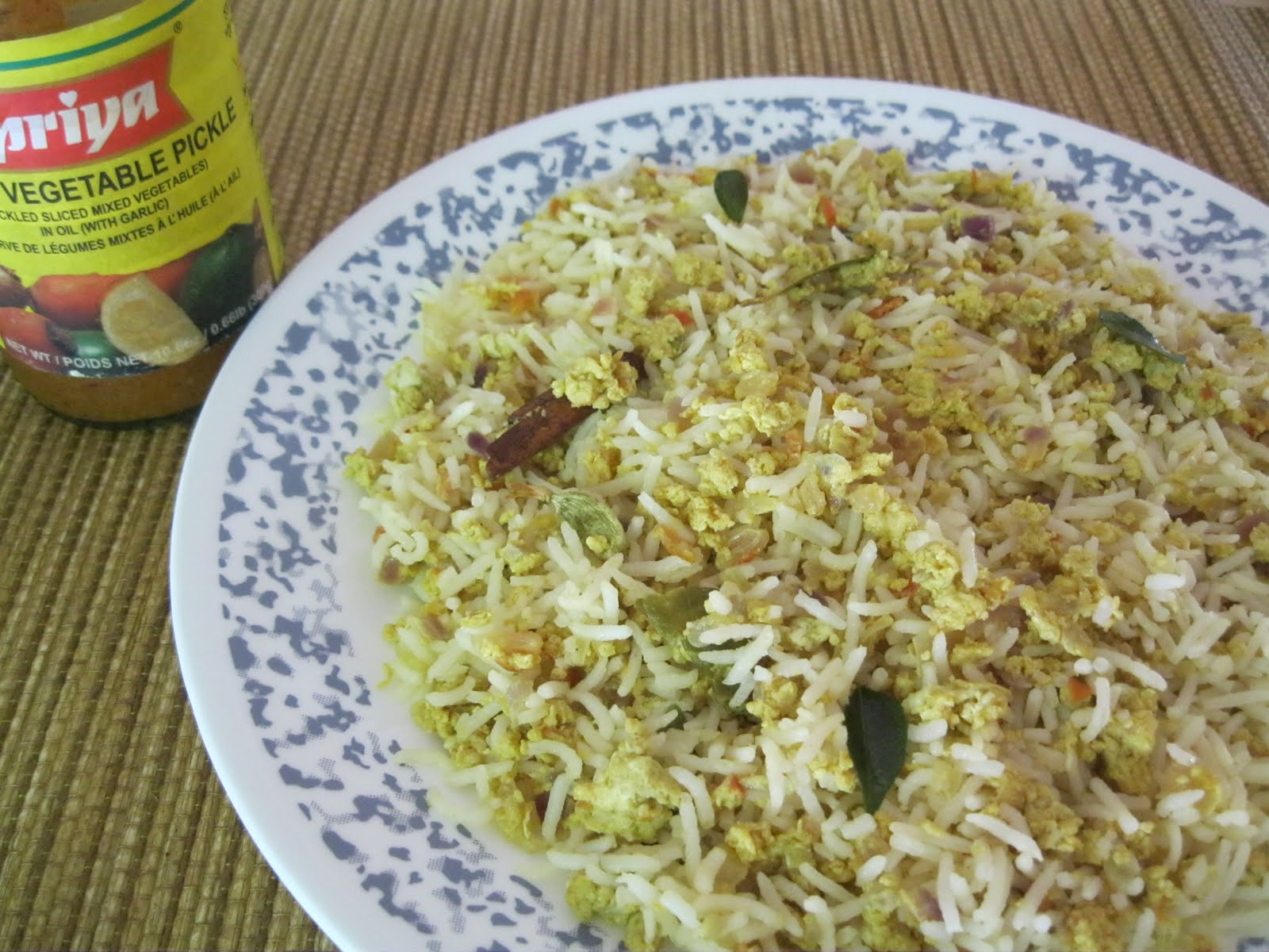Classic Kerala Cuisine Egg Rice