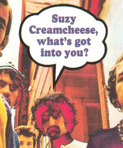 DJ Sue's Blog: Suzy… Suzy Creamcheese?