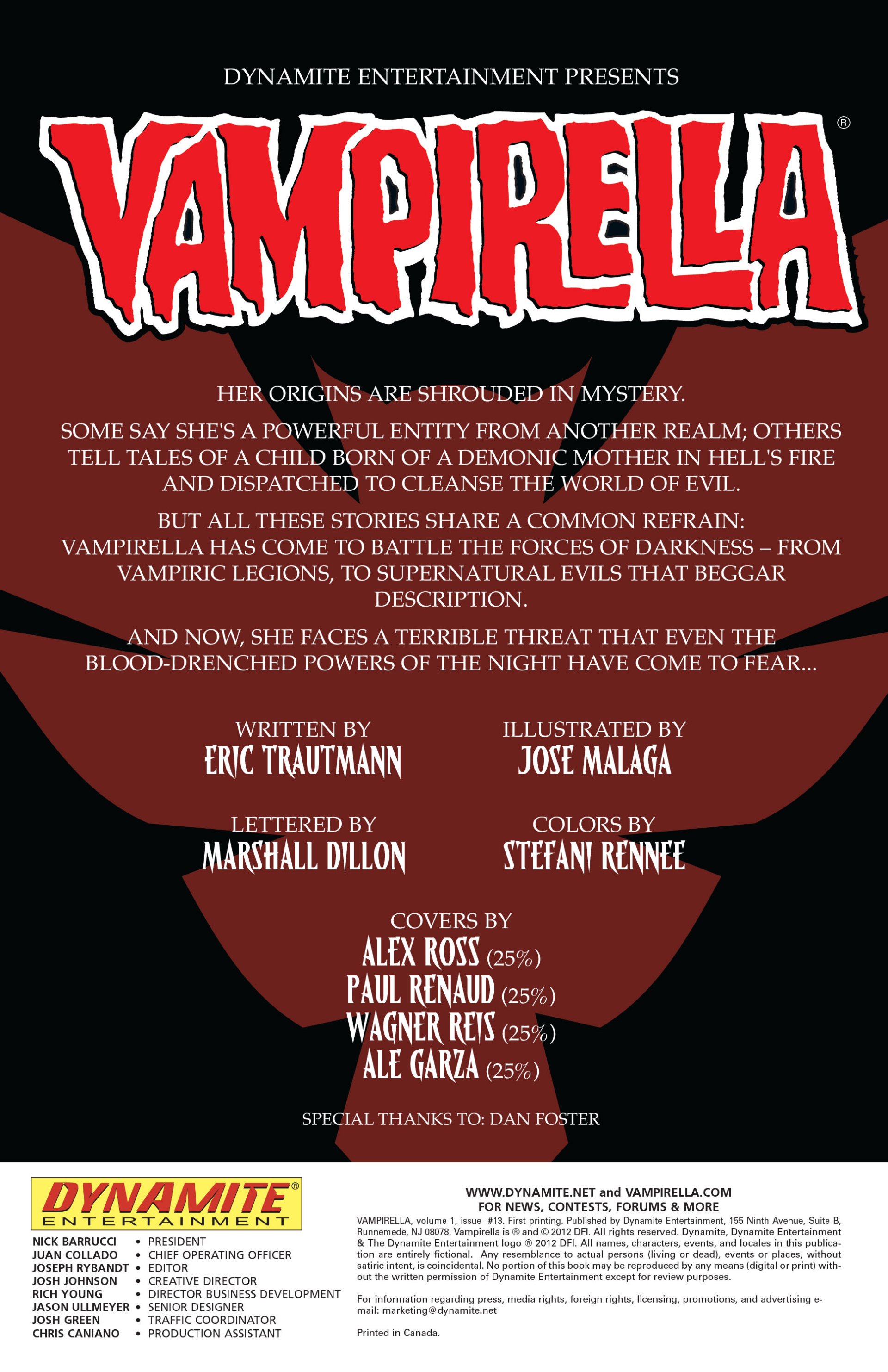 Read online Vampirella (2010) comic -  Issue #13 - 4