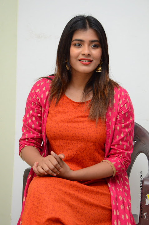 Hebah Patel at Angel movie Interview