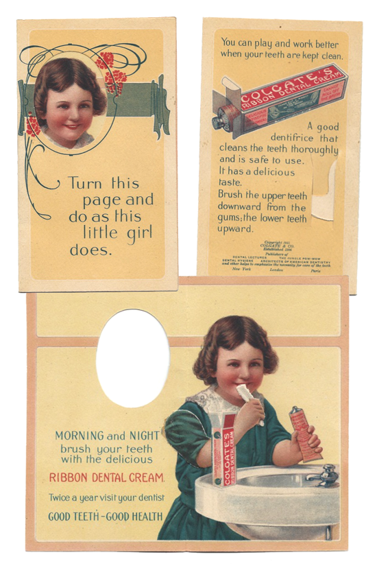 Colgate Dental Cream Advertising 1915