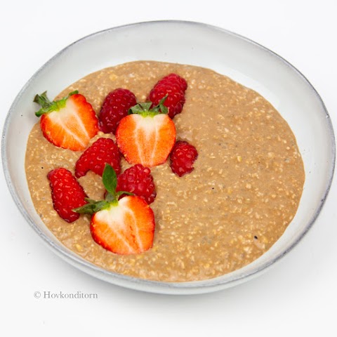 Chocolate & Caramel Overnight Oats